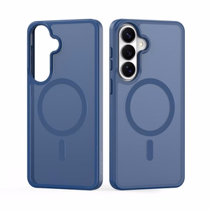 Futrālis Dux Ducis Yind MagSafe Samsung S942 S26 tumši zils