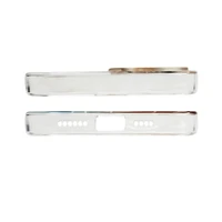 Marmora vāciņš iPhone 12 Pro ar gel pārklājumu oranžs