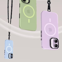 Benks Magnetic Lucid Armor maciņš (C067) iPhone 17 violets (Camera Control poga)