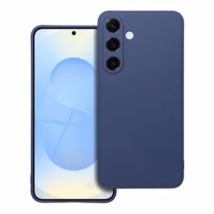Matēts viedtālruņa apvalks SAMSUNG S25 Plus zils