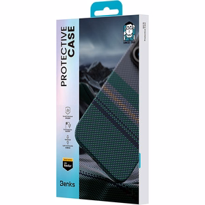Benks Magnetic Armor Pro Aurora Kevlar 600D maciņš (CA66) Iphone 16 Pro Max
