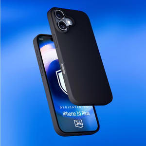 3mk Hardy Silicone MagCase viedtālruņa apvalks iPhone 16 Plus - pelēks