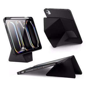 Dux Ducis Vers maciņš iPad Pro 11" (2024/2025) ar statīvu un Apple Pencil turētāju melns