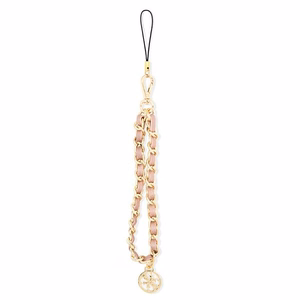 GUESS ремешок для телефона GUSTSAS4P (Chain Metal 4G Charm) розовый
