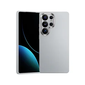 Benks magnētiskais Vita Pro silikona viedtālruņa apvalks Samsung Galaxy S25 Ultra, pelēks