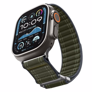 SPIGEN WBF0 siksniņa APPLE WATCH 8 / 9 / 10 / 11 / SE / ULTRA (44 / 45 / 46 / 49 MM) zaļš