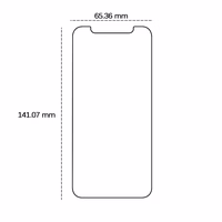 Aizsargstikls 2,5D iPhone XR / 11