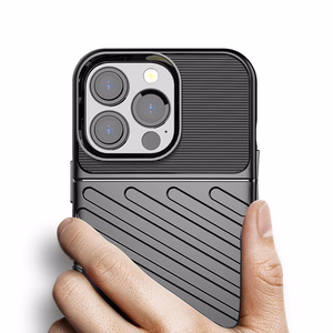 Thunder Case гибкий прочный защищённый TPU чехол для iPhone 13 Pro синий