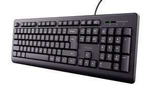 Trust TK-150 universāla tastatūra USB QWERTY melns