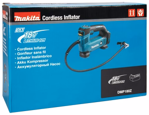Makita DMP180Z – akumulatora kompresors, 12 l/min