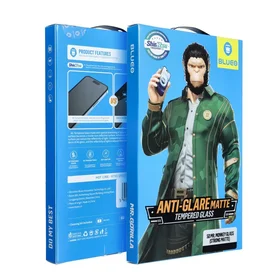 Aizsargstikls 5D Mr. Monkey Glass - Apple iPhone 17 melns (Stipra matēta virsma)