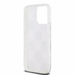 DKNY Šķidrs spīdumu daudzlogo viedtālruņa apvalks iPhone 15 Pro Max - balta