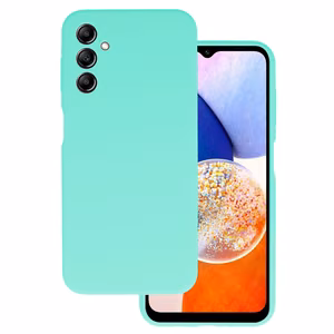 Viedtālruņa apvalks Silicone Lite Case Samsung Galaxy M34 5G gaiši zaļais