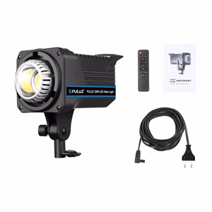 Puluz 120 W LED studijas lampa ar krāsu temperatūras regulēšanu un tālvadības pulti