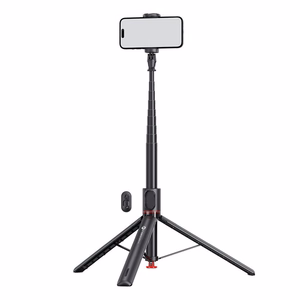 FORCELL F-GRIP F170XL automātiskais pašbildes kāts ar tālvadības statīvu melns