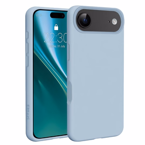 Etteri Silicone Mag case for iPhone 17 Air light blue