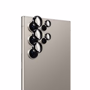 Puro Individual rūdīts stikls for the rear camera for Samsung Galaxy S26 Ultra - with melns frames