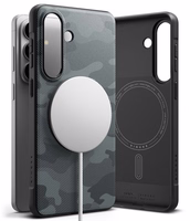 Ringke Onyx Magsafe Maciņš for Samsung Galaxy S26 - pelēks and melns