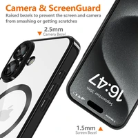 Tech-Protect MagFlex Magnētiskais viedtālruņa apvalks iPhone 16e - caurspīdīgs