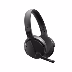 Melnas bezvadu austiņas Sennheiser Epos C50