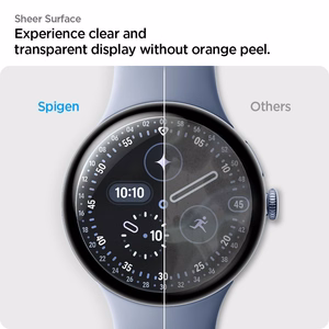 Spigen Elite Shield EZ Fit 2 hidrogēla plēvju komplekts Google Pixel Watch 45 mm