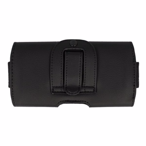 Tel Protect MAX jostas apvalks (IZMĒRS 14) Iphone 11/16 Plus/16 Pro/17 Pro/Huawei P30 Lite/Samsung S23/S24/S25 melns, ādas (155x80x14 mm)