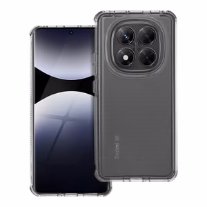 MATRIX CLEAR viedtālruņa apvalks XIAOMI Redmi Note 14 PRO 5G / 14 PRO PLUS 5G melns