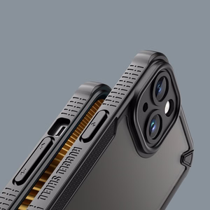 Matēts aizsargapvalks viedtālrunim iPhone 14 6,1" melns