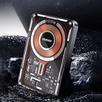 Portatīvais lādētājs Dudao TGK1 ar MagSafe bezvadu uzlādi 20W 10000mAh melns