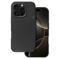 Tel Protect Carbon Elite maciņš iPhone 16 Pro melns