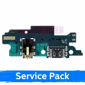 Uzlādes ports saderīgs ar Samsung M205 M20 ar elastīgo kabeli / plati (Service Pack)