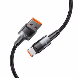 Tech-Protect UltraBoost USB-C / USB-A kabelis 66W 6A 0,5 m - pelēks