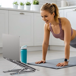 UNITEK ADJUSTABLE LAPTOP STAND + HUB