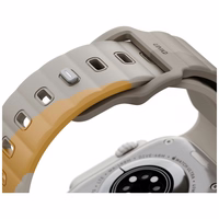 UNIQ Stride De Rubber siksniņa Apple Watch 49/46/45/44mm bēšs