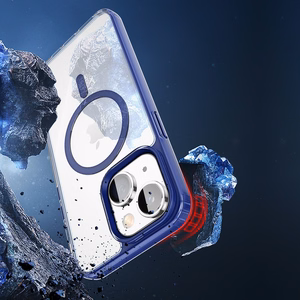 Dux Ducis Clin2 vāciņš iPhone 14 Plus magnētiskais MagSafe apvalks zils
