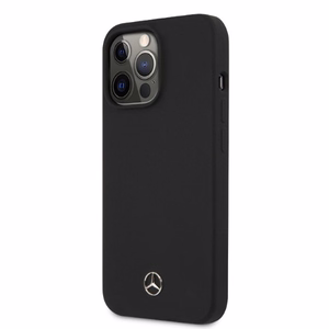 Mercedes Silikona Līnija Magnētiskais apvalks iPhone 13 Pro / iPhone 13 - melns