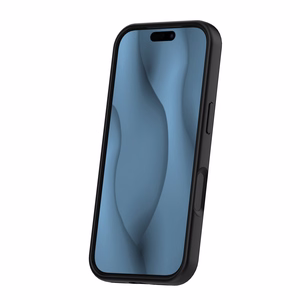 Silicone Thin Mag maciņš iPhone 17 Pro 6,3" melns