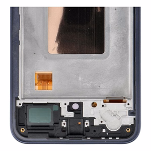 REWA OLED LCD displejs ar rāmi SAMSUNG A35, melns