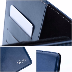 BLUN universāls planšetdatora apvalks 11" (UNT) zils