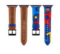 FC Barcelona Apple Watch Band Īsta āda 49" OCFCBAWBSP49 SP