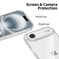 Tech-Protect FlexAir viedtālruņa apvalks iPhone 17 Air - caurspīdīgs