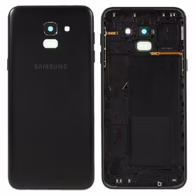 Aizmugurējais vāciņš priekš Samsung J600 J6 2018 melns original (used Grade B)
