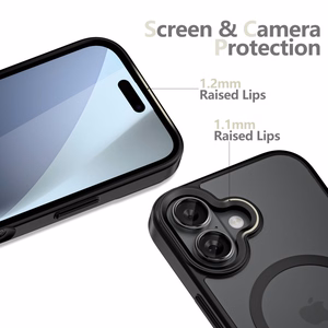 Tech-Protect MagMat Magnētiskais viedtālruņa apvalks iPhone 17 - matēts melns