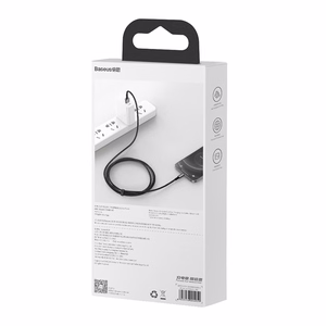 Baseus kabelis Tungsten USB - Lightning 2,0m 2,4A melns