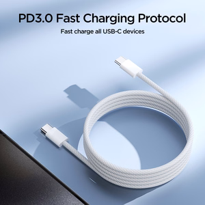 Joyroom S-45 кабель USB-C USB-C (60W 1м) - белый