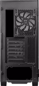 MSI MPG VELOX 100P AIRFLOW vidēja torņa spēļu datora korpuss, melns, 3× 120 mm ventilators + 1× 120 mm ARGB ventilators, ARGB sloksne, USB Type-C, rūdīts stikls, E-ATX/ATX/mATX/mini-ITX
