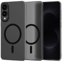 Tech-Protect MagSlim MagSafe viedtālruņa apvalks Samsung Galaxy S25 Edge - matēts melns