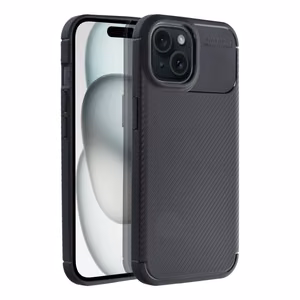 Viedtālruņa apvalks CARBON PREMIUM IPHONE 15 melns