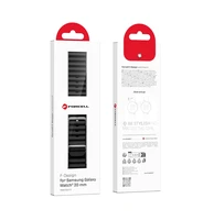 FORCELL F-DESIGN FS01 siksniņa SAMSUNG Watch 20 mm melns