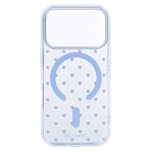 Liavec Bubble maciņš iPhone 18 Pro / 17 Pro, gaiši zils